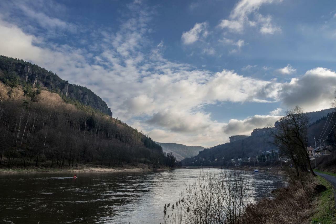ジェチーンU Kosti - Bohemian Switzerlandアパートメント エクステリア 写真