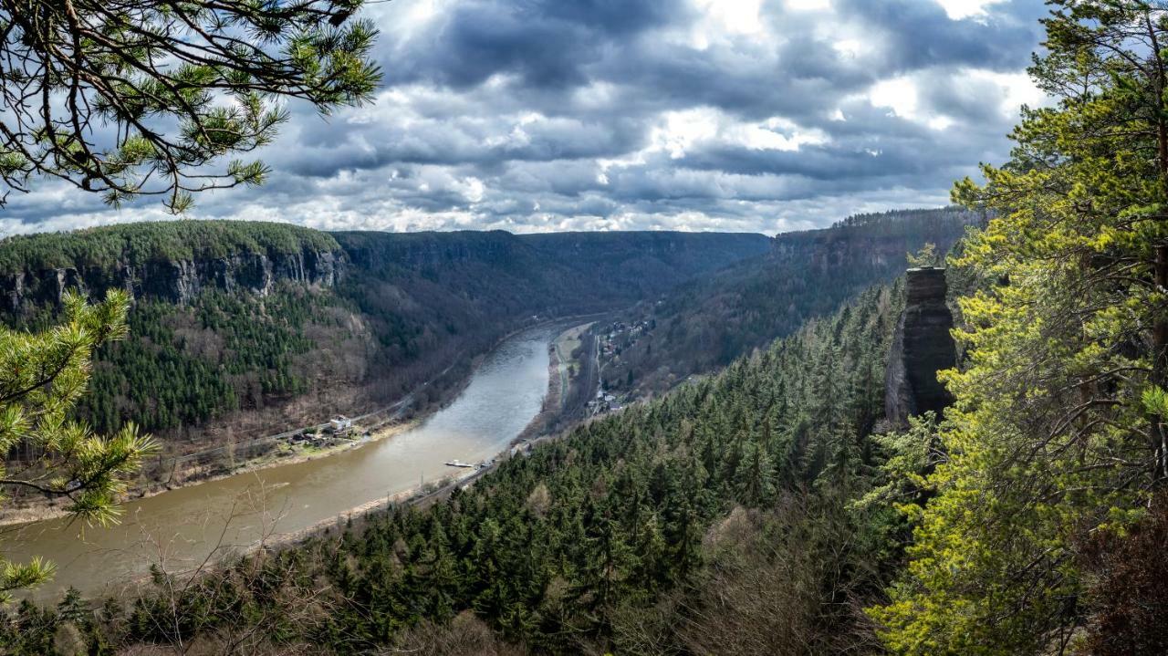 ジェチーンU Kosti - Bohemian Switzerlandアパートメント エクステリア 写真